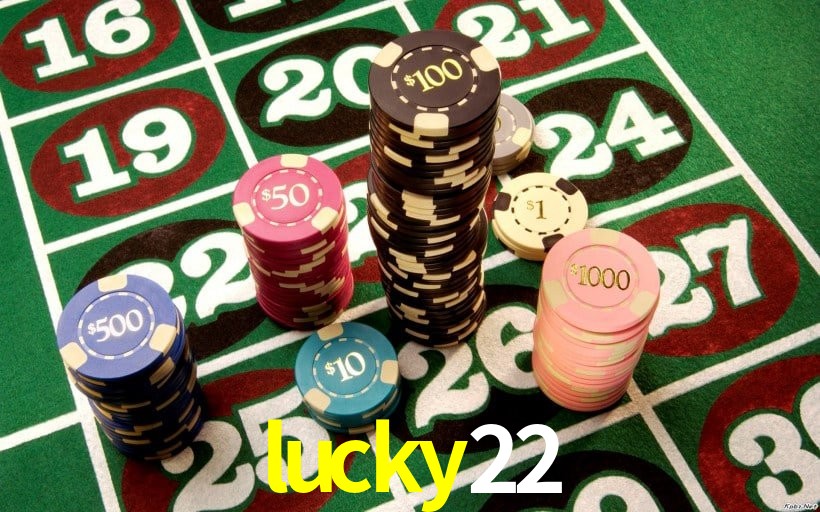 Aplicativo móvel lucky22 para iOS e Android